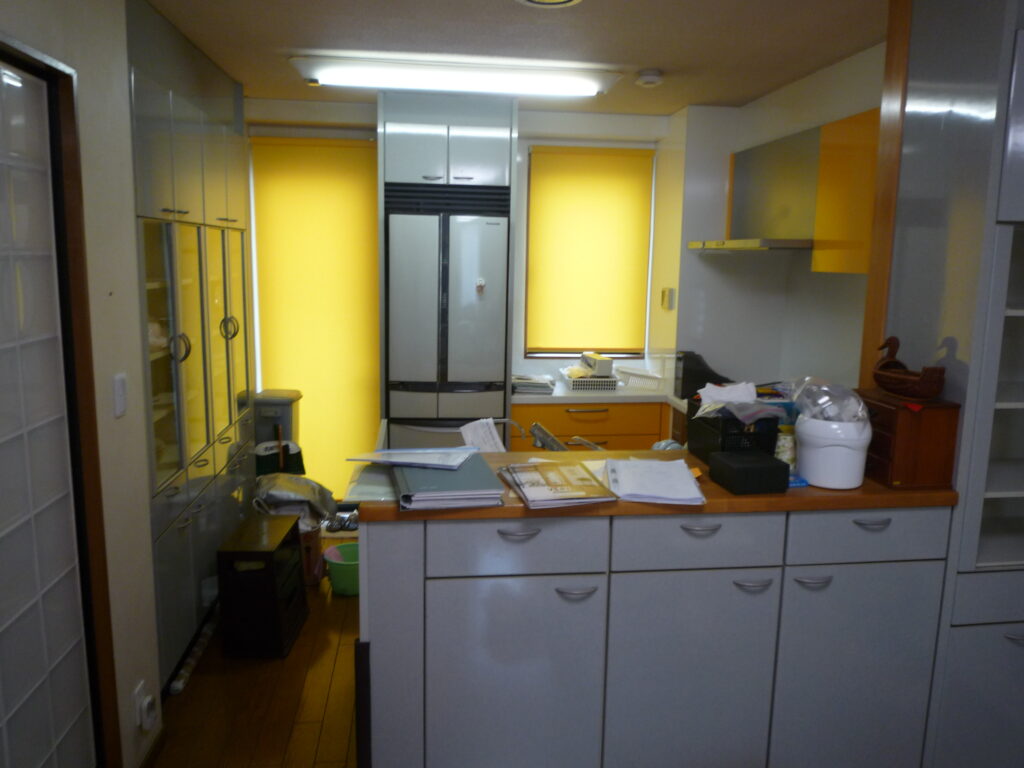 施工前のキッチン