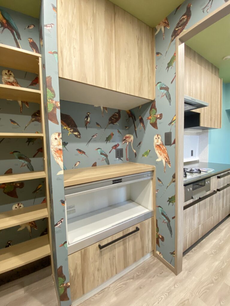 家電収納はクリナップのラクエラを選び費用を押さえました。