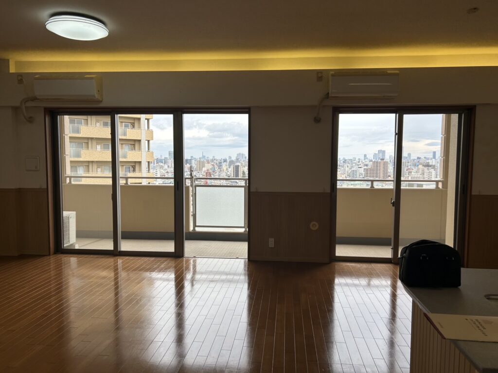 施工前のLDの様子です。